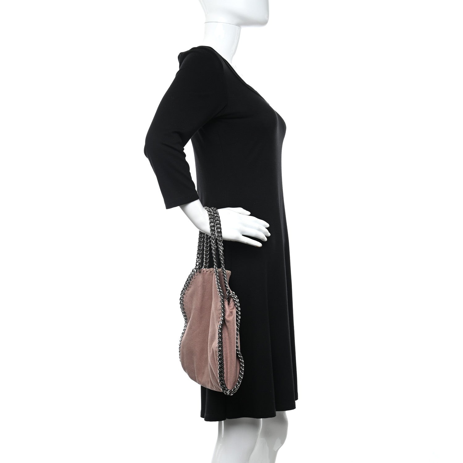 Stella McCartney Shaggy Deer Falabella Tote Pink 3 of 5