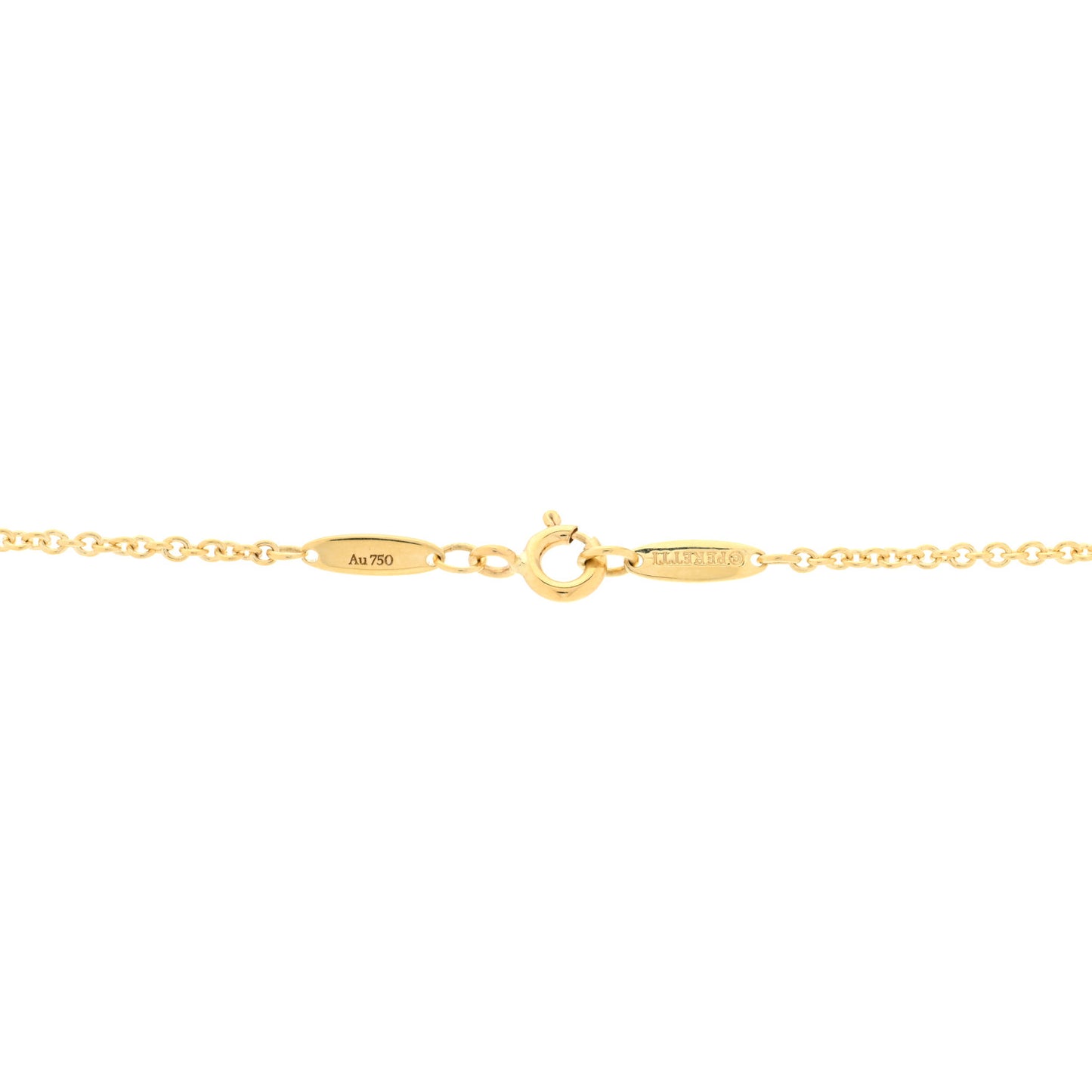 18K Yellow Gold Elsa Peretti Scorpion Pendant Necklace
