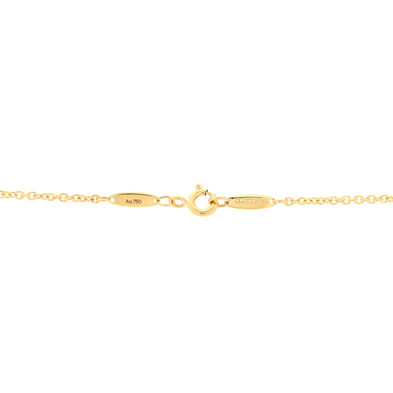 Tiffany 18K Yellow Gold Elsa Peretti Scorpion Pendant Necklace 4 of 5