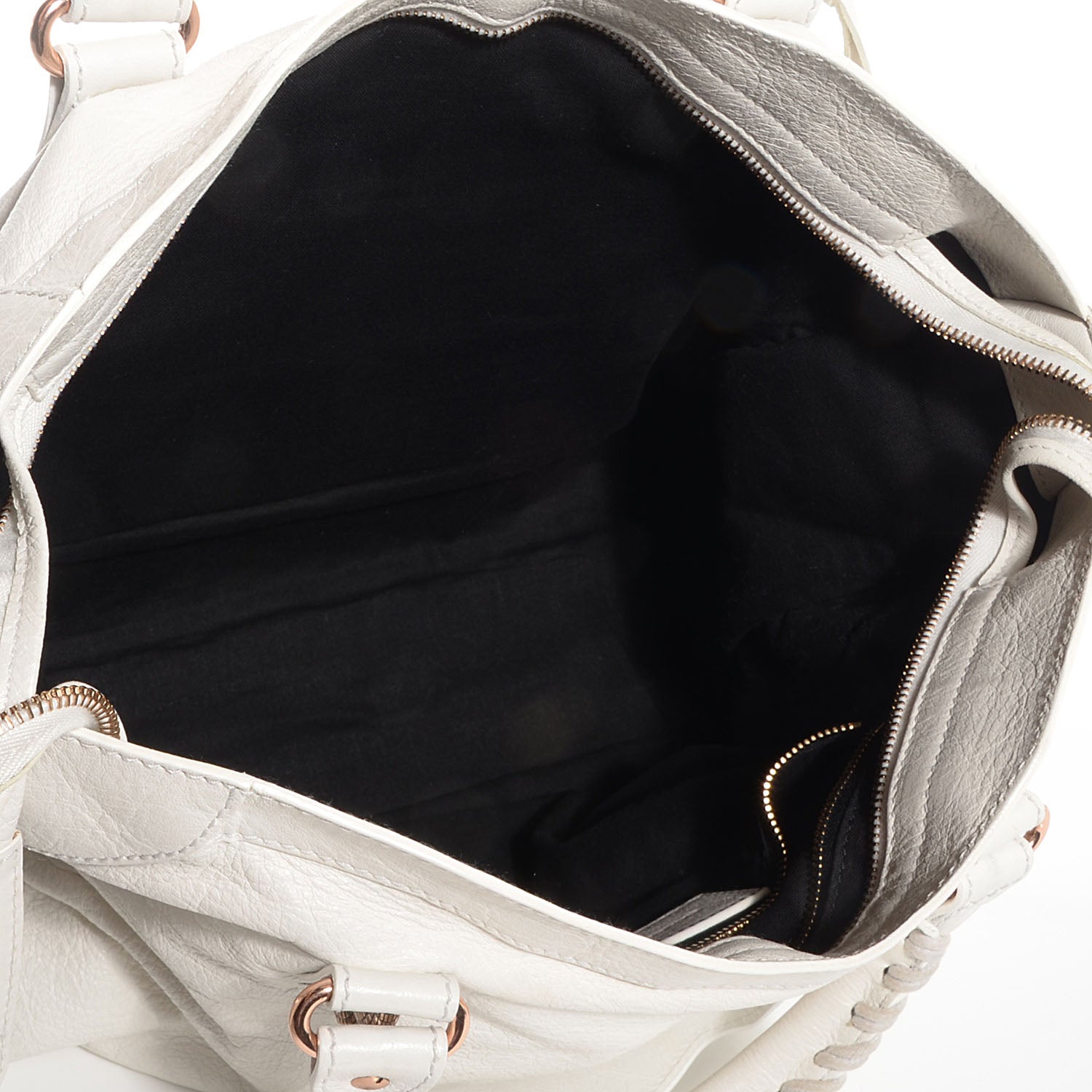 Balenciaga Agneau Giant 12 Rose Gold Hardware City White 7 of 12