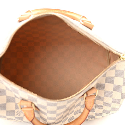 Louis Vuitton Damier Azur Speedy 30 5 of 9