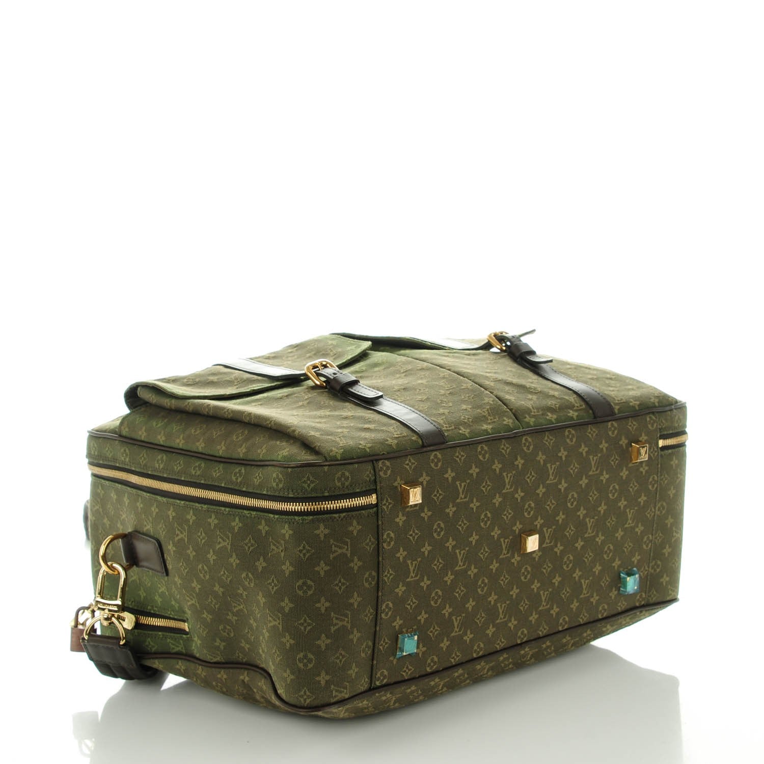 Louis Vuitton Mini Monogram Claudine Kaki TST 4 of 7
