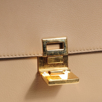 Celine Calfskin and Suede Large Trapeze Dune 5 of 9