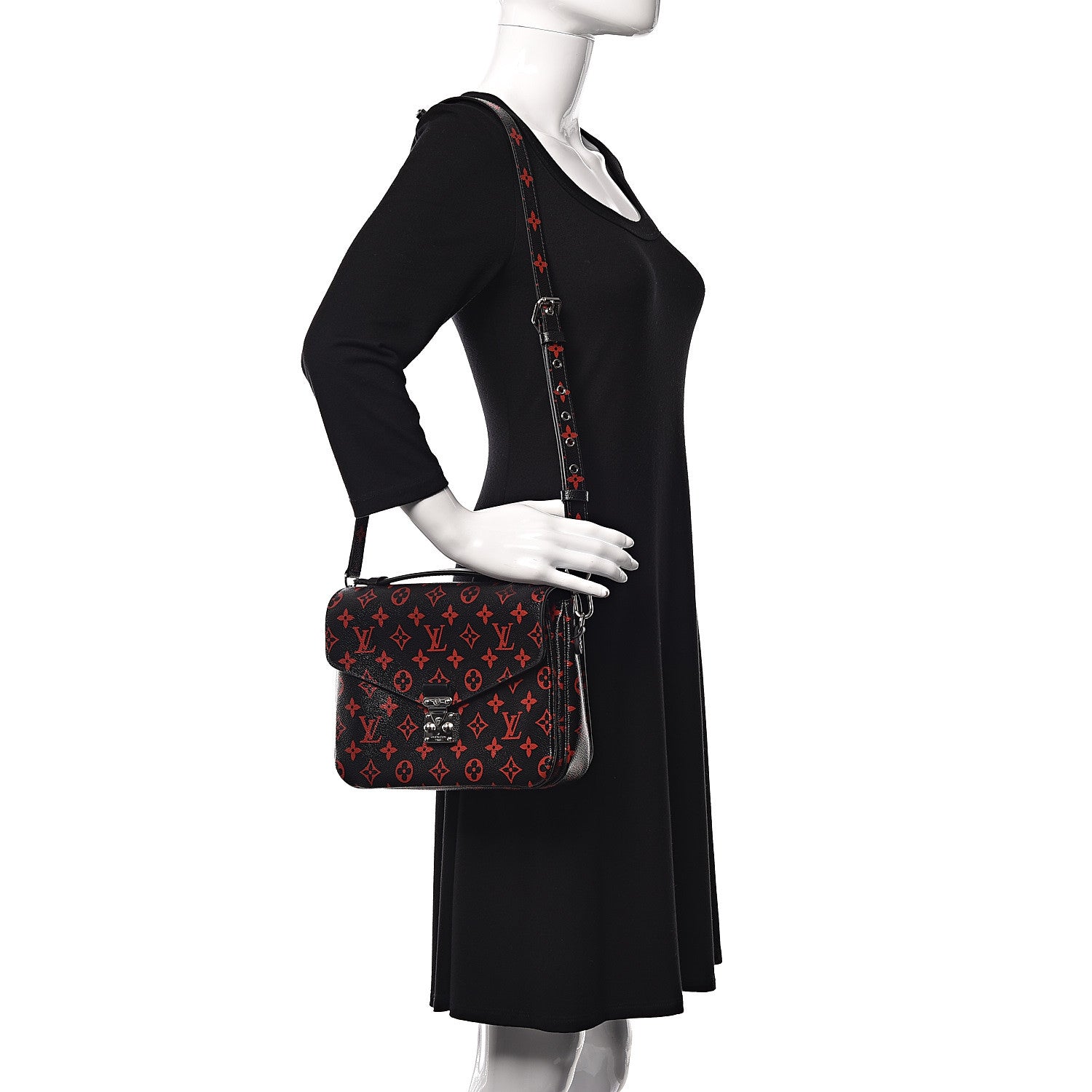 Louis Vuitton Monogram Infrarouge Pochette Metis 2 of 10