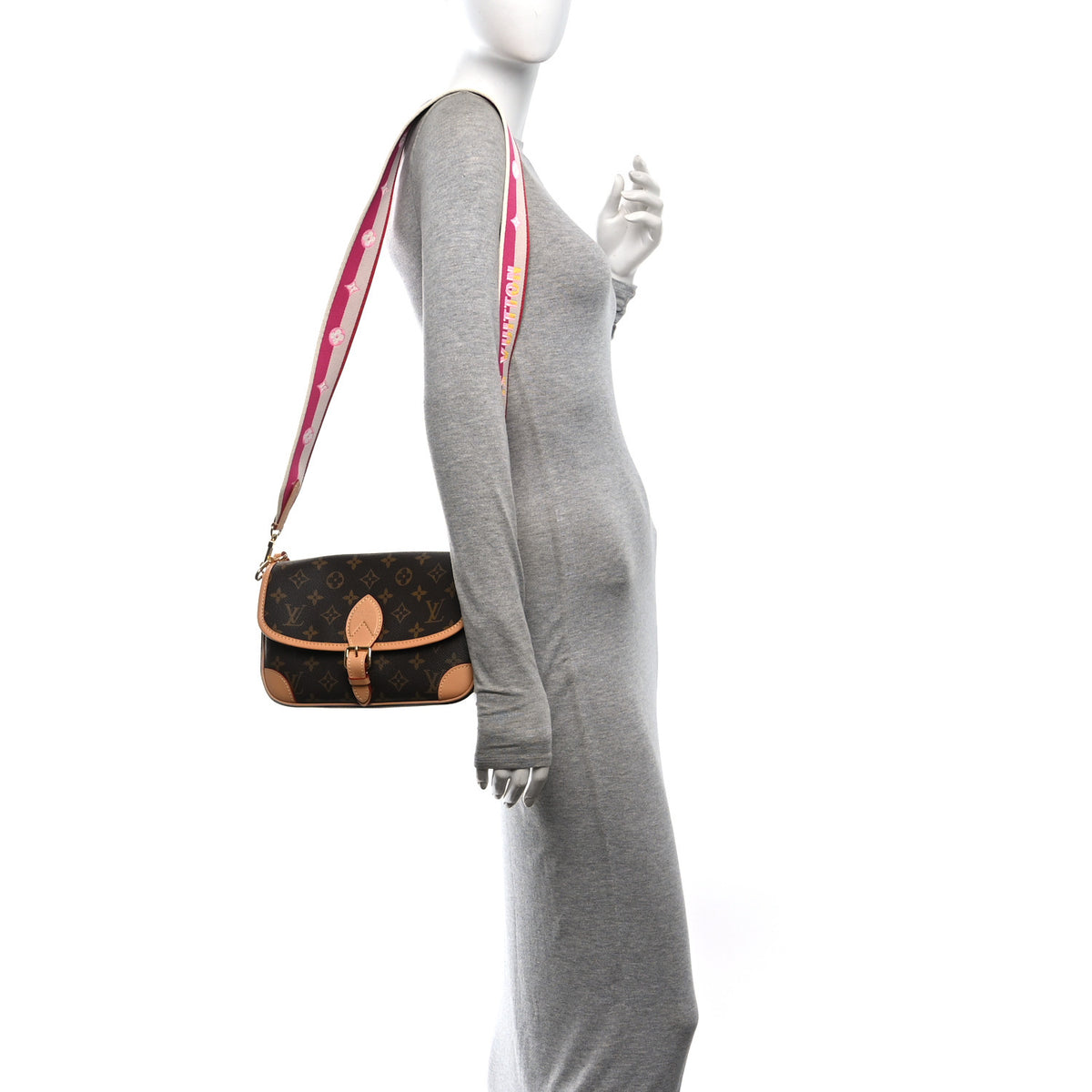 Louis Vuitton Monogram Diane Fuchsia 2 of 10