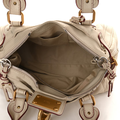 Chloe Calfskin Medium Paddington Satchel Off White 5 of 9
