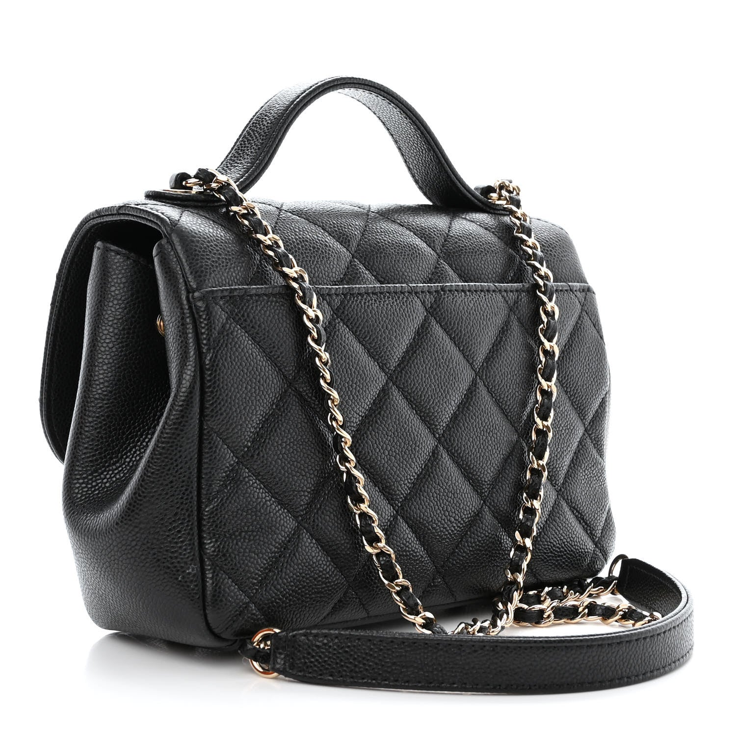 Chanel Caviar Quilted Small Business Affinity Flap Black 3 of 12