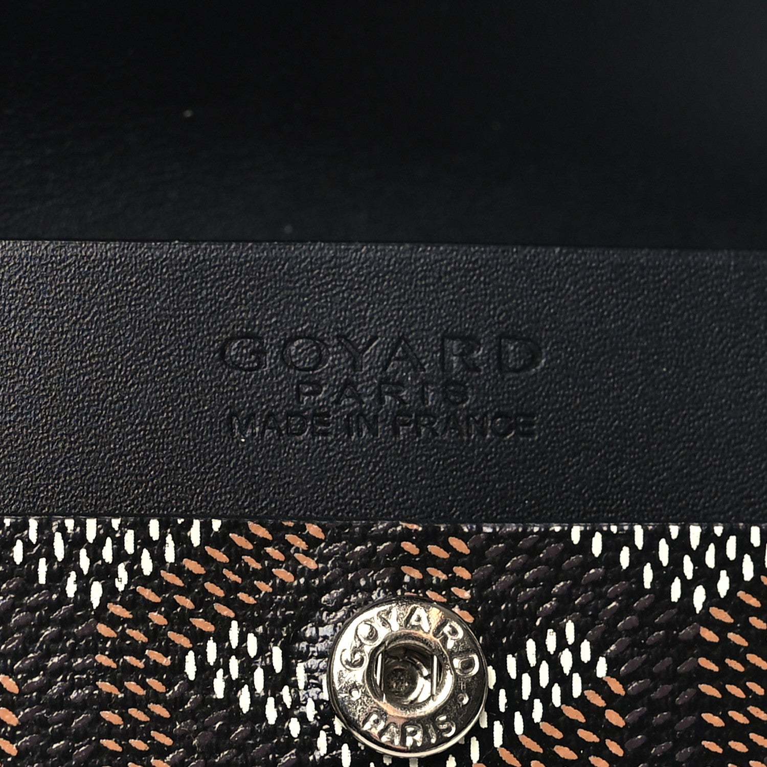 Goyard Goyardine Marigny Coin Purse Wallet Black 6 of 7