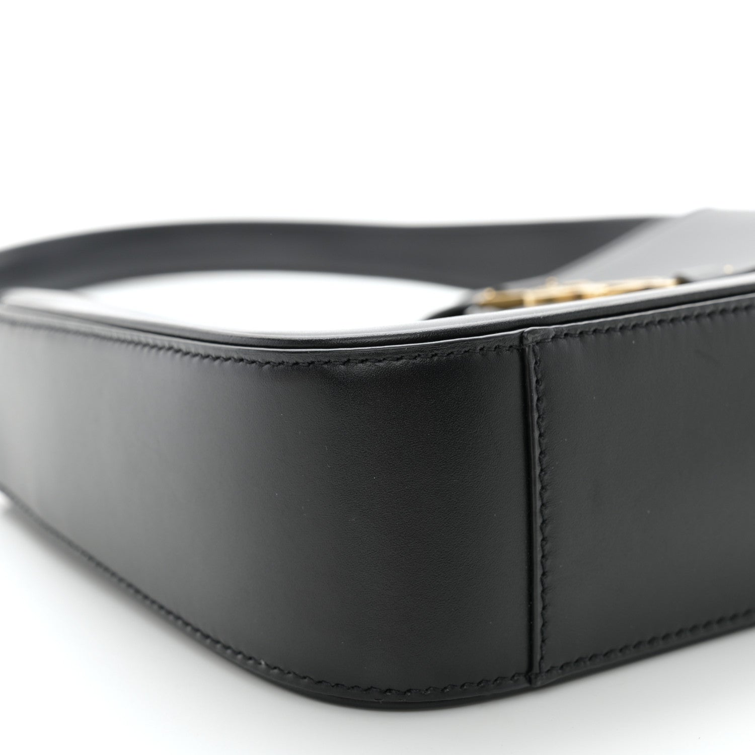 Saint Laurent Smooth Calfskin Le 5 A 7 Hobo Black 9 of 11