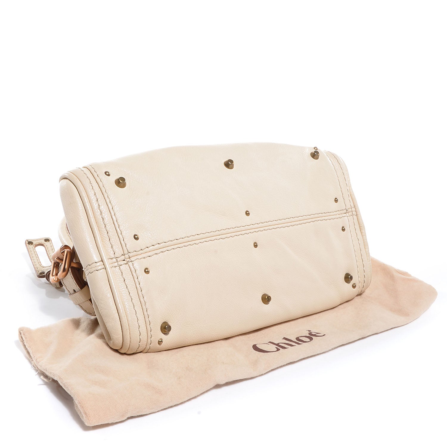 Chloe Leather Small Paddington Ivory 5 of 23