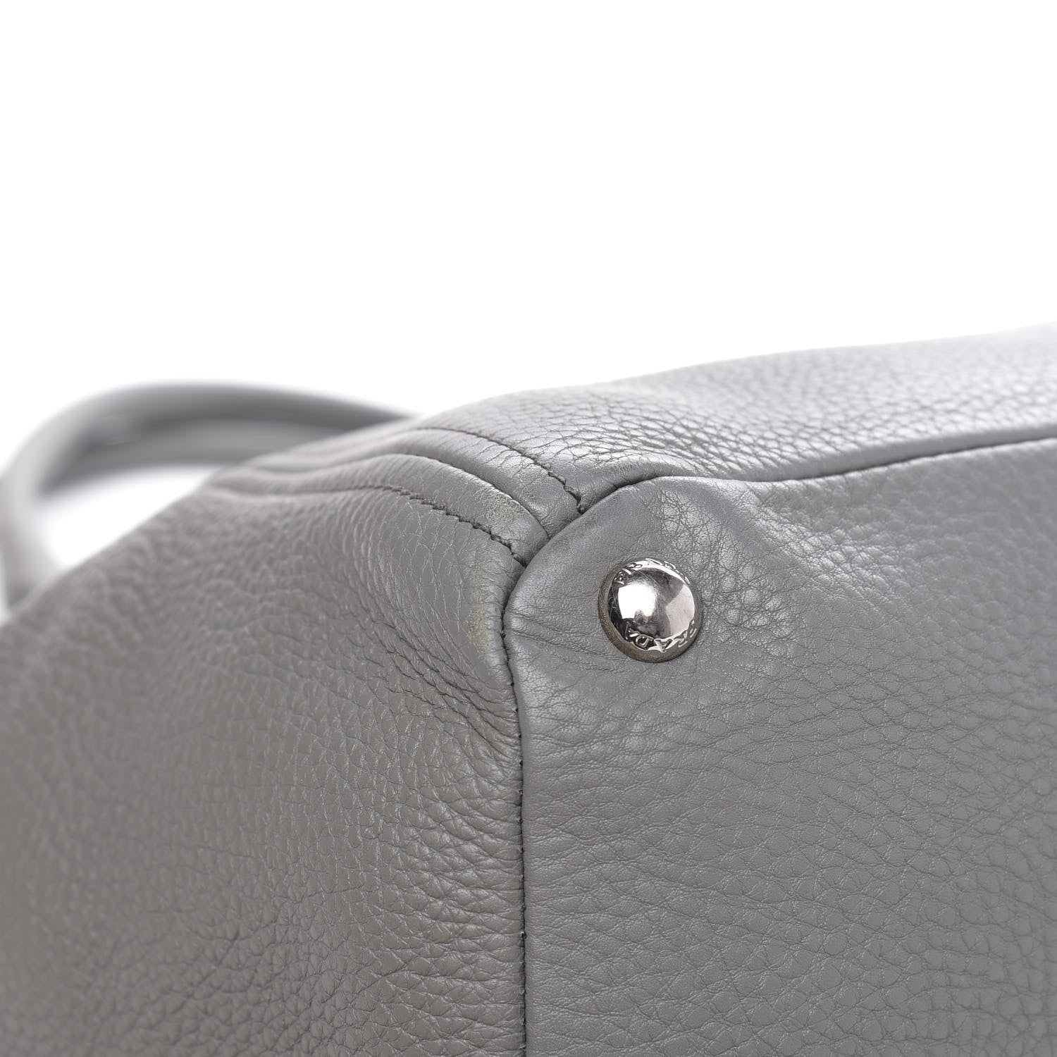 Prada Vitello Daino Side Pocket Tote Marmo 10 of 14