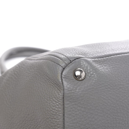 Prada Vitello Daino Side Pocket Tote Marmo 10 of 14