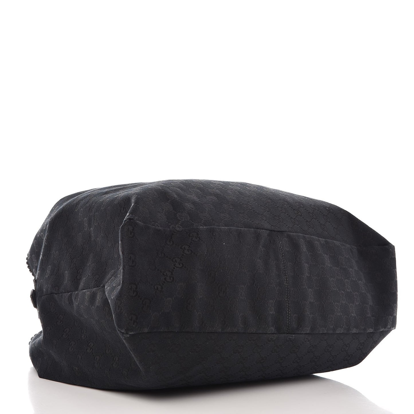 Monogram Large Horsebit Chain Hobo Black
