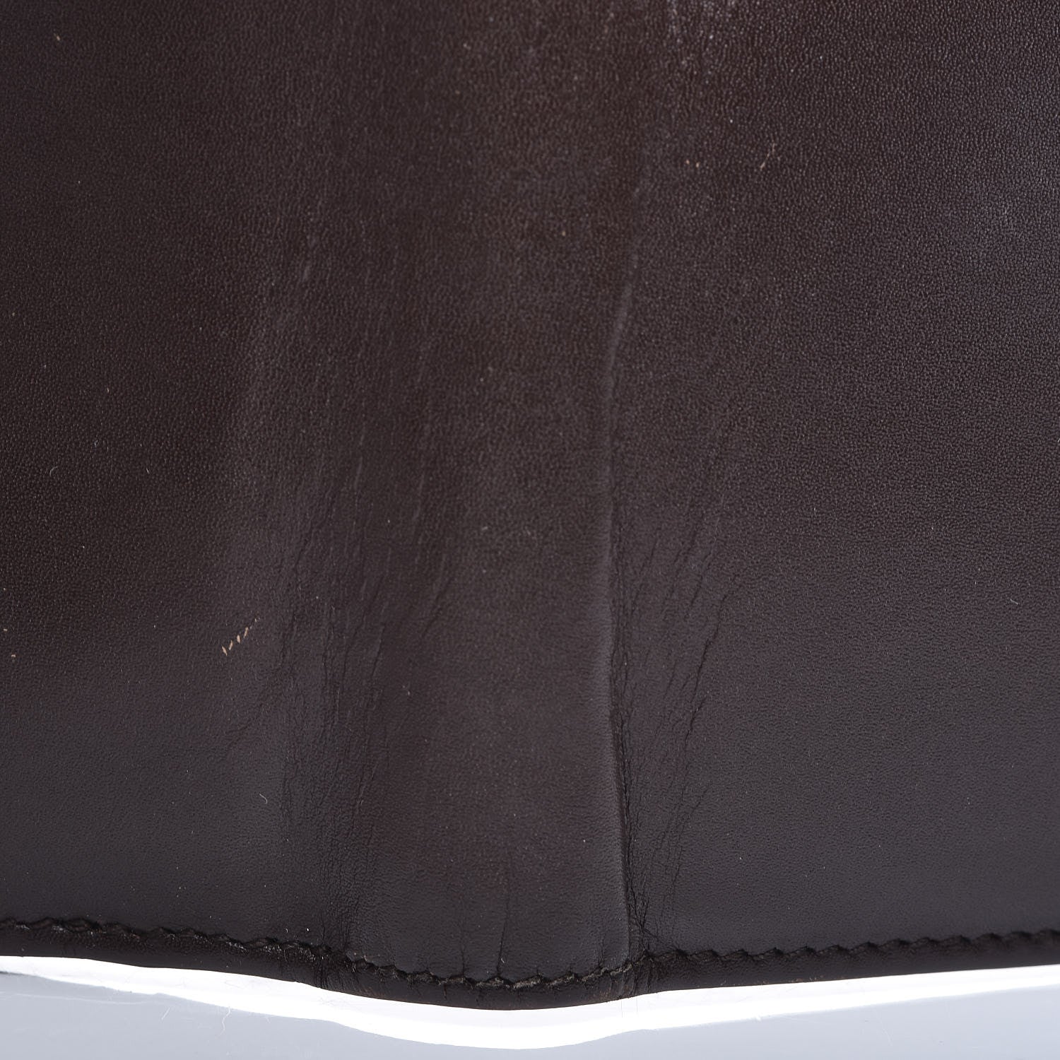 Christian Dior Calfskin Detective Compact Wallet Marron Fonce 15 of 17