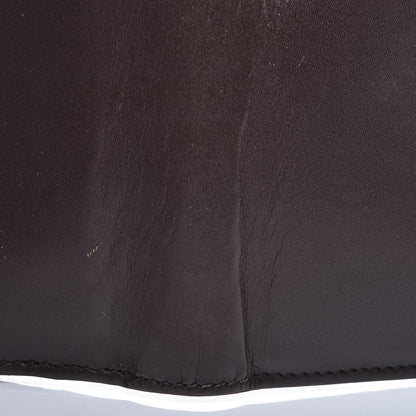 Christian Dior Calfskin Detective Compact Wallet Marron Fonce 15 of 17