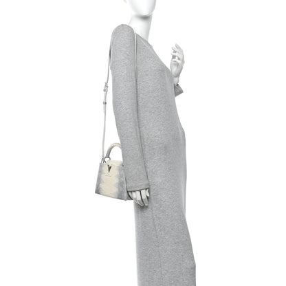 Louis Vuitton Lizard Capucines Mini White 2 of 9