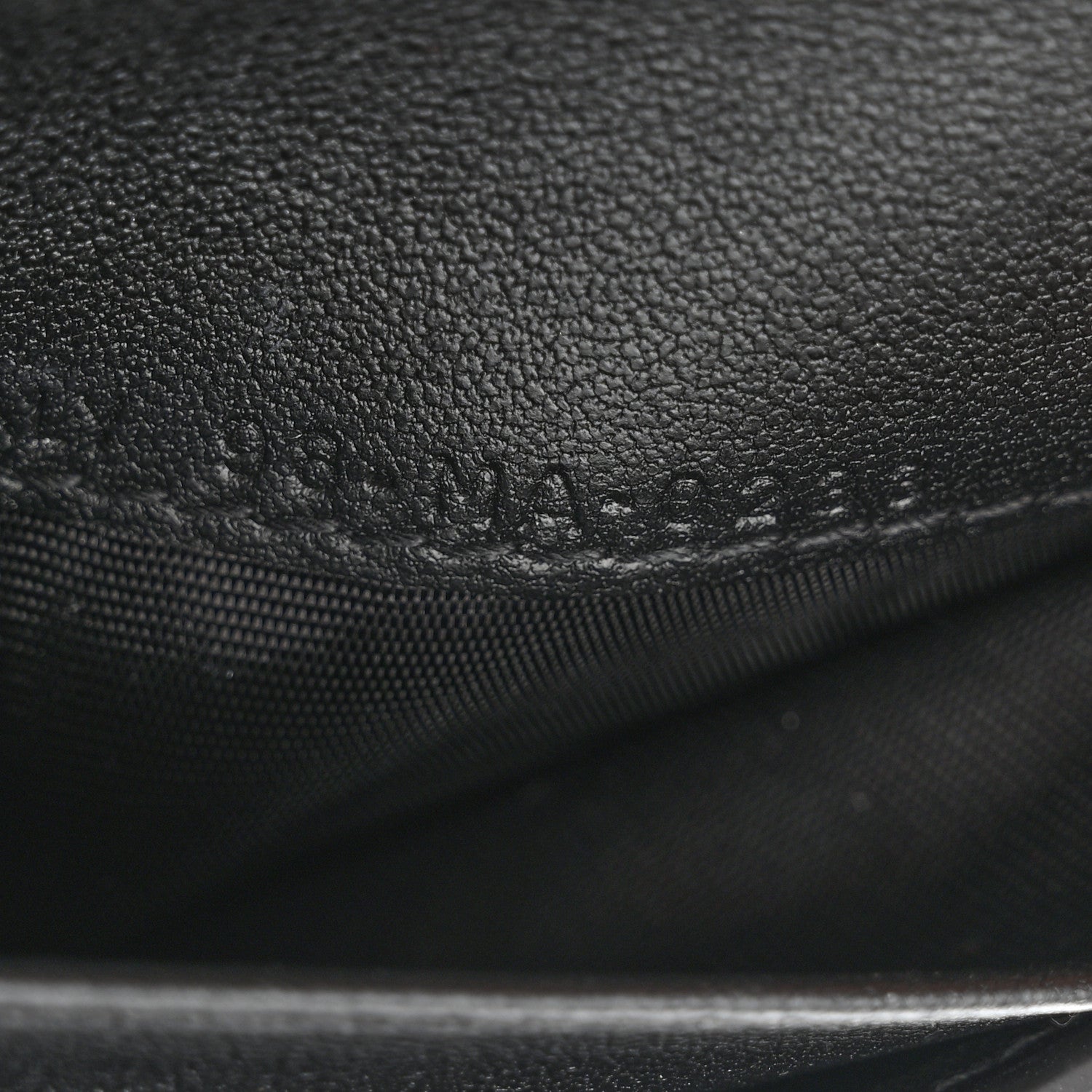 Christian Dior Grained Calfskin Supple Cannage Caro Dahlia Wallet Black 7 of 9