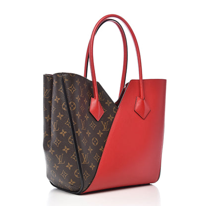 Louis Vuitton Calfskin Monogram Kimono Tote Cherry 4 of 14