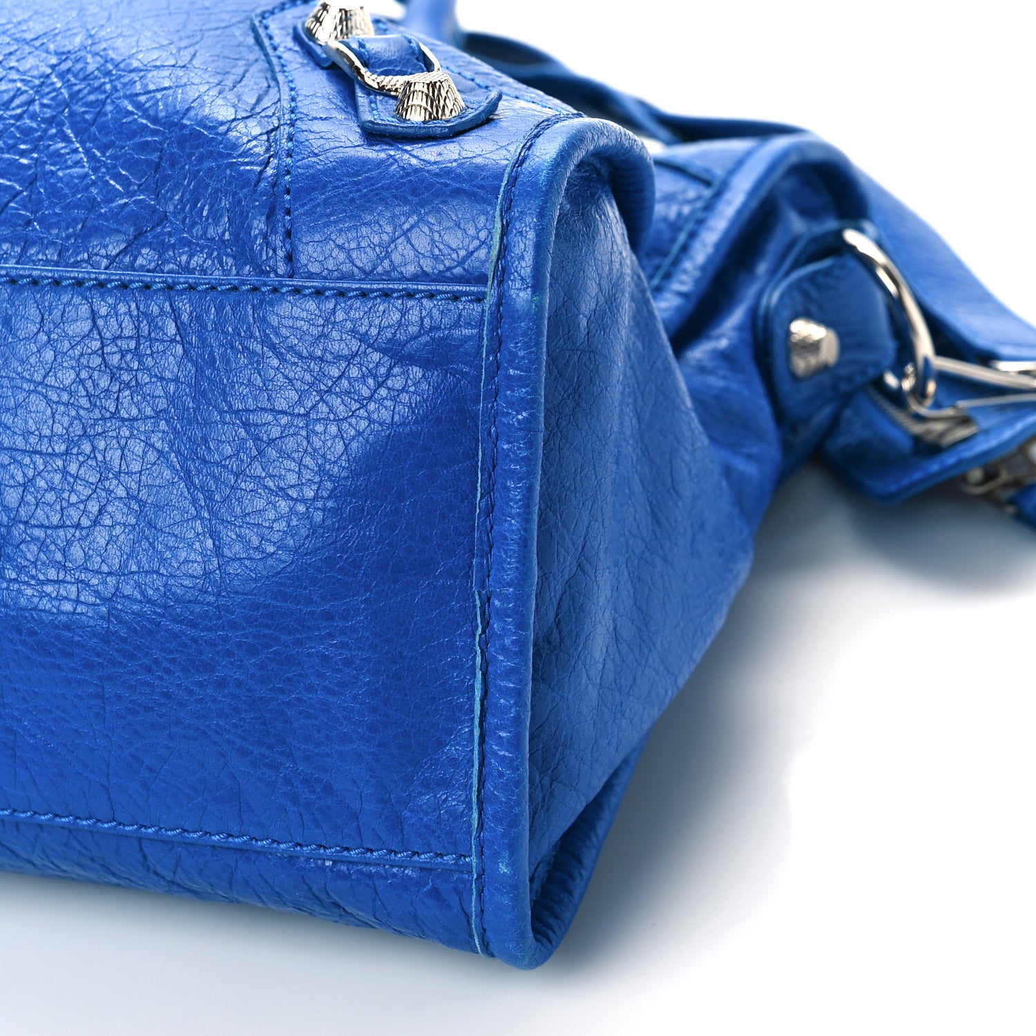 Balenciaga Agneau Giant 12 Silver Hardware City Bleu Lazuli 8 of 9