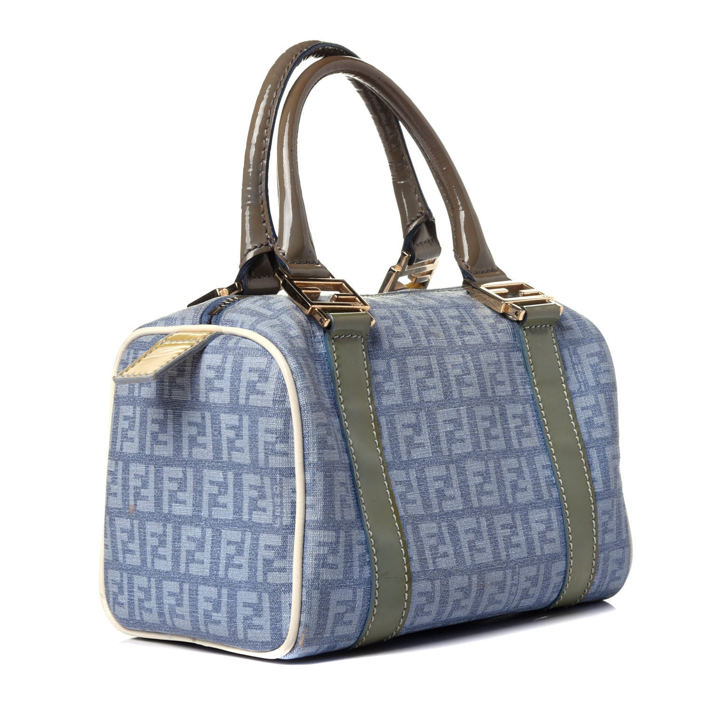Zucchino Patent Mini Forever Boston Celeste Grigio Lunai Multicolor