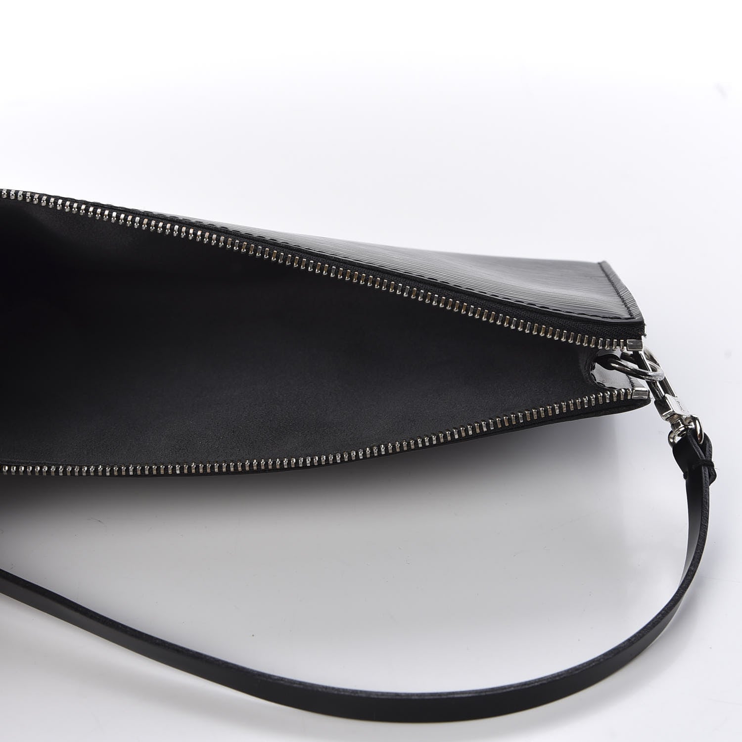 Louis Vuitton Epi Pochette Accessories 24 Black 4 of 8