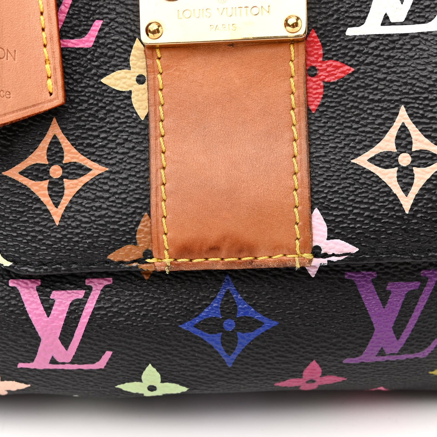 Monogram Multicolor Speedy 30 Black