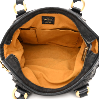 Louis Vuitton Denim Neo Cabby MM Black 5 of 15