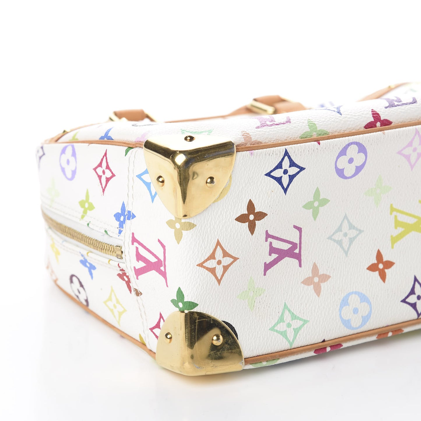 Monogram Multicolor Trouville White