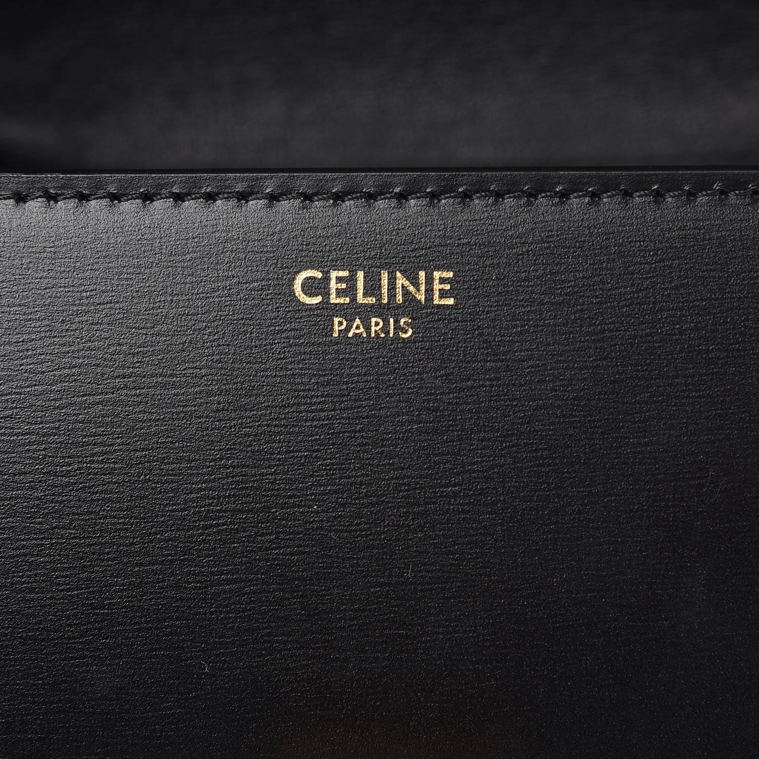 Celine Box Calfskin Small Classic Box Flap Bag Black 6 of 9