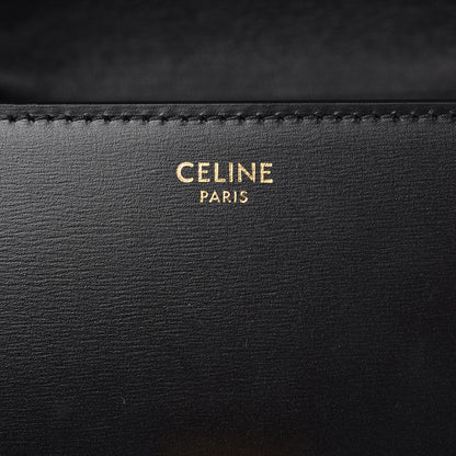 Celine Box Calfskin Small Classic Box Flap Bag Black 6 of 9