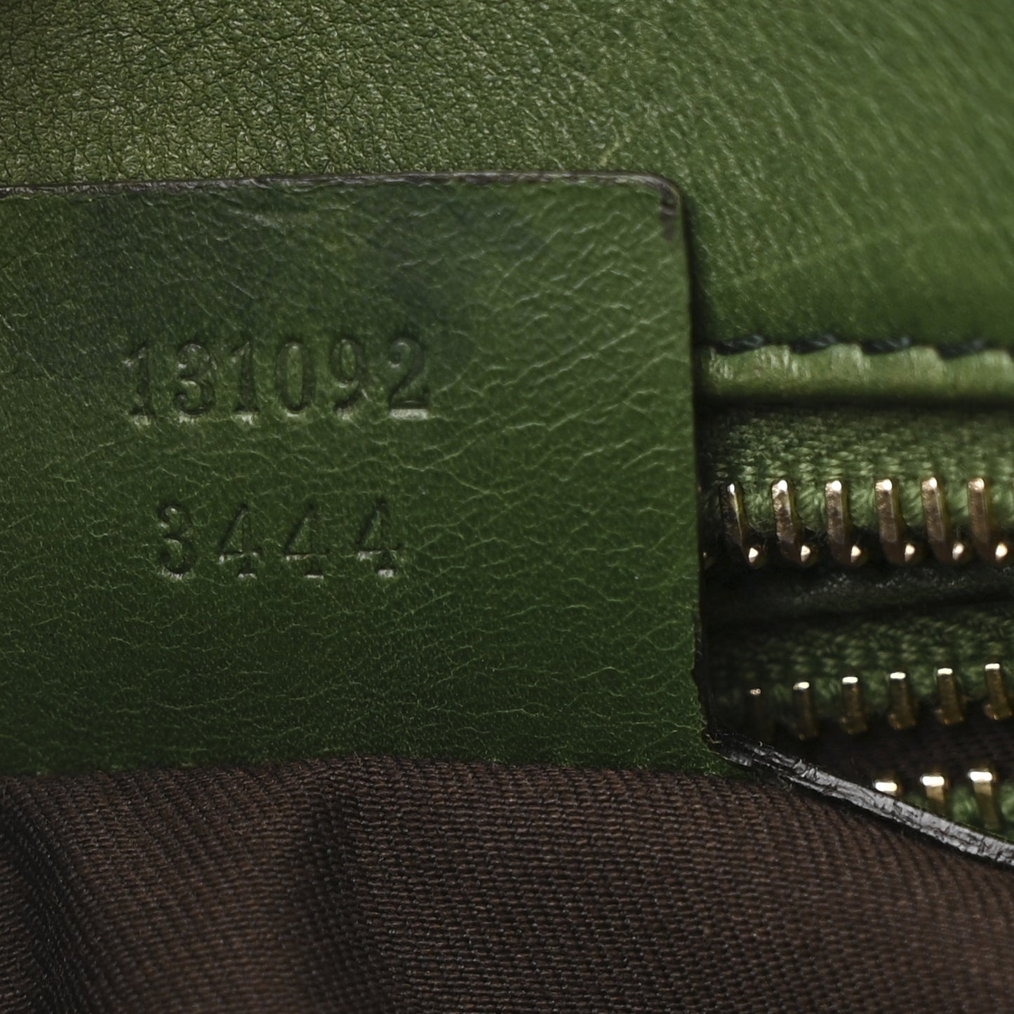 Calfskin Large Horsebit Chain Satchel Green