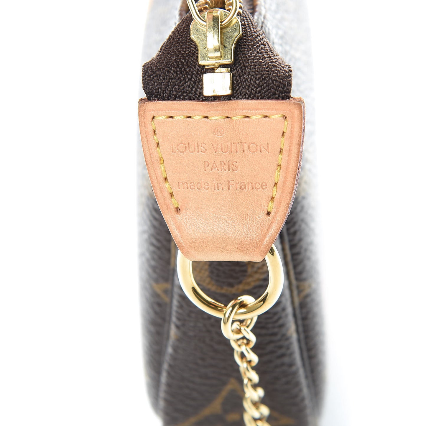 Monogram My LV Heritage Mini Pochette Accessories Fuchsia Yellow