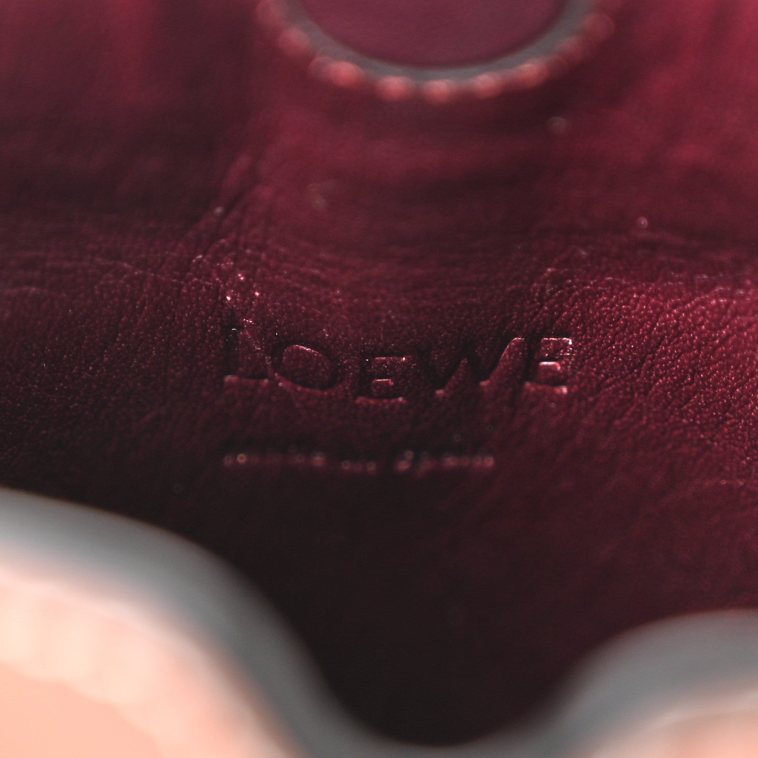 Loewe Smooth Calfskin Gate Pocket Rust 6 of 11