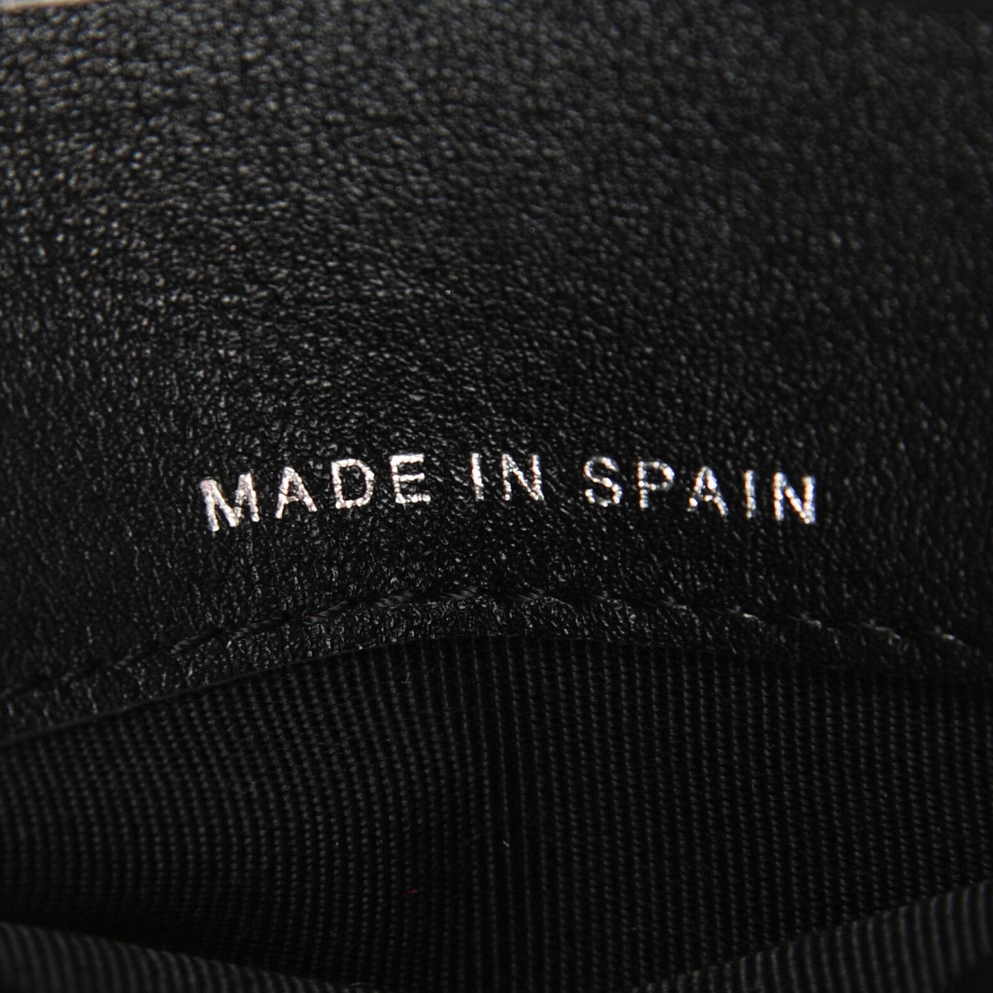 Patent Quilted CC French Wallet Black