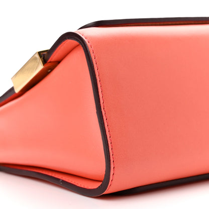 Chloe Lambskin Medium Elle Chain Clutch Coral Pop 9 of 10
