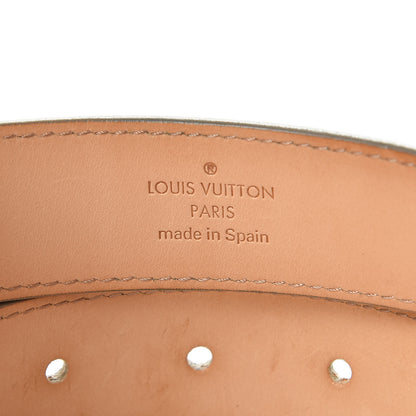 Louis Vuitton Epi Initiales Belt 80 32 Ivory 8 of 9