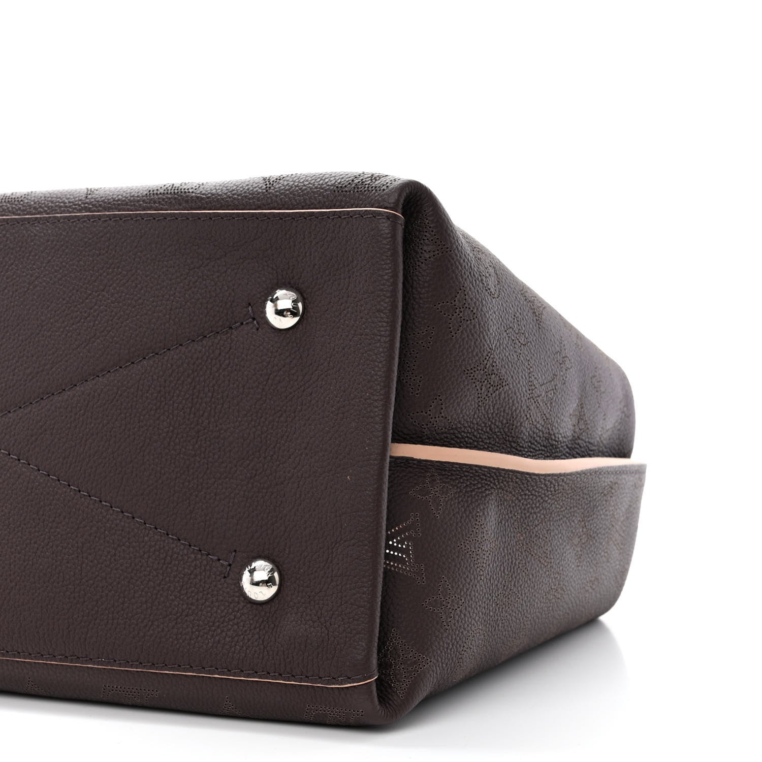 Louis Vuitton Mahina Carmel Hobo Chocolate 9 of 9