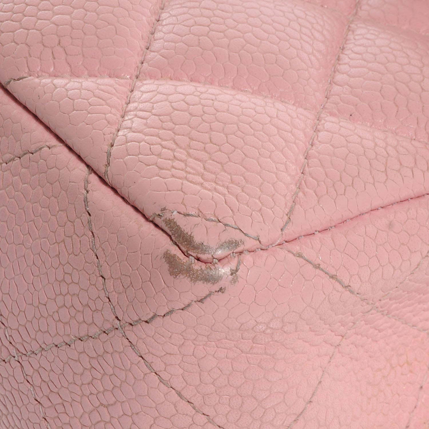 Chanel Caviar Quilted Mini Flap Pink 10 of 13