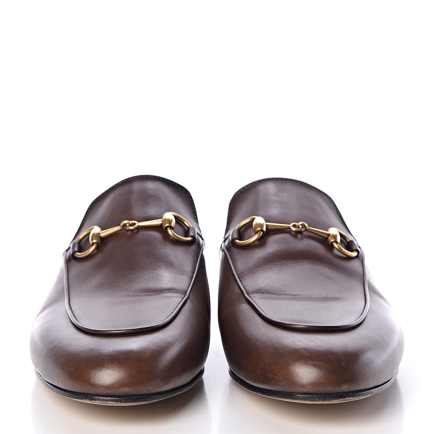 Calfskin Womens Princetown Slippers 39 Fondente Brown