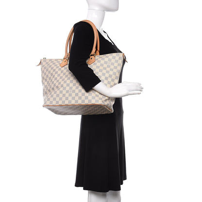 Louis Vuitton Damier Azur Saleya MM 2 of 11