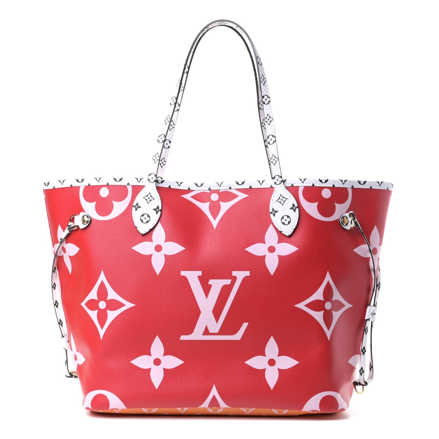 Louis Vuitton Monogram Giant Neverfull MM Rouge 1 of 6