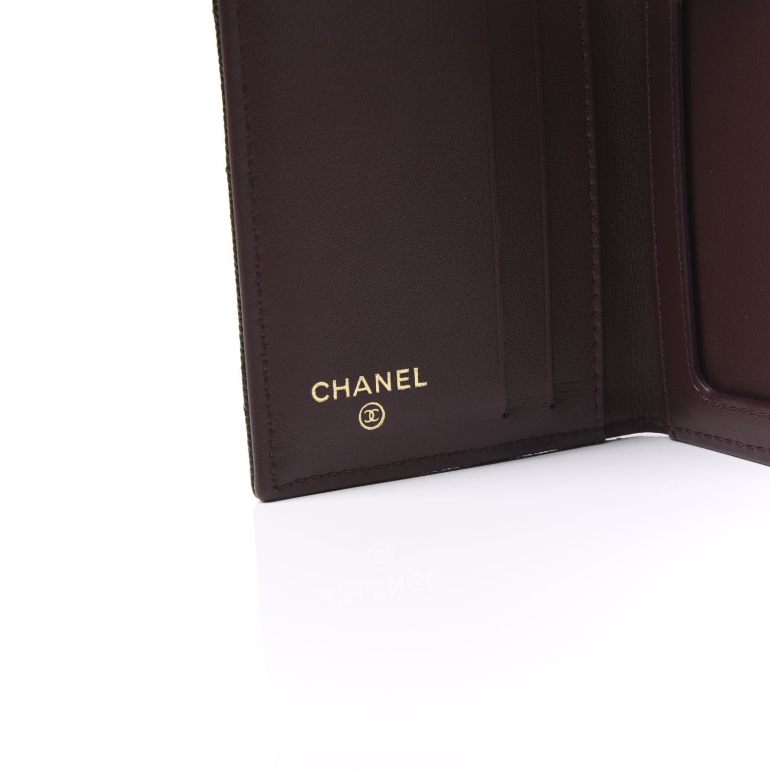 Chanel Caviar Quilted Card Holder Wallet Black 10 of 13
