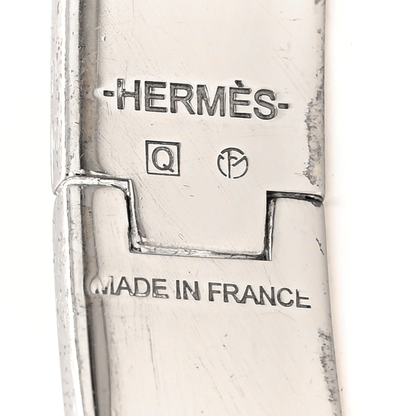 Enamel Narrow Clic Clac H Bracelet PM Rose Candeur