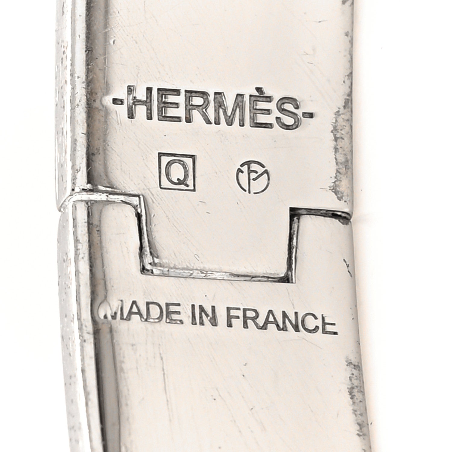 Hermes Enamel Narrow Clic Clac H Bracelet PM Rose Candeur 5 of 5