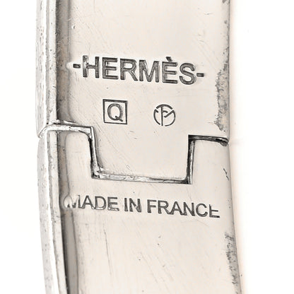 Hermes Enamel Narrow Clic Clac H Bracelet PM Rose Candeur 5 of 5