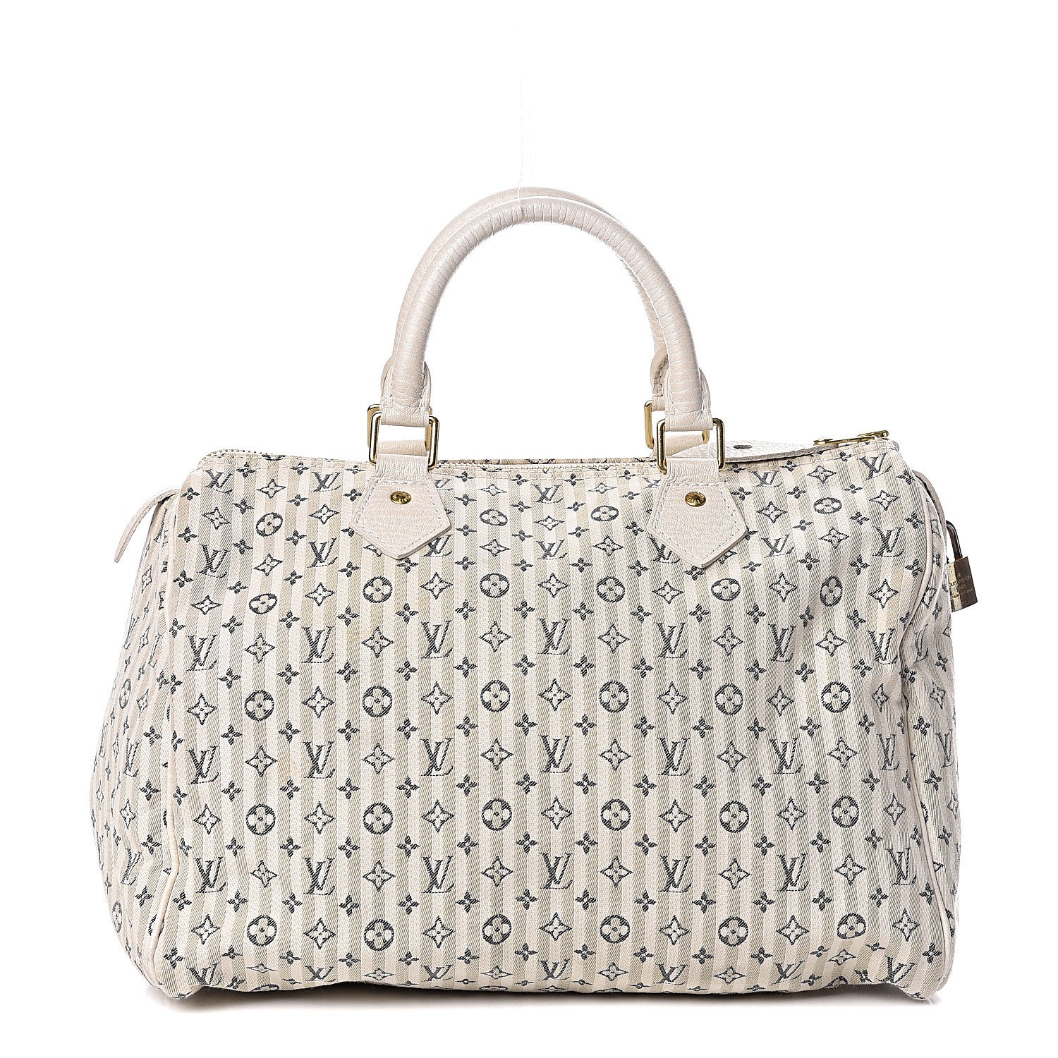 Louis Vuitton Mini Lin Croisette Speedy 30 Blue 1 of 11