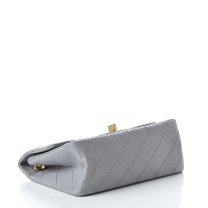 Chanel Aged Calfskin Quilted 2.55 Reissue Mini Flap Grey 4 of 10