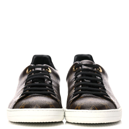Louis Vuitton Patent Monogram Frontrow Sneakers 39.5 2 of 12