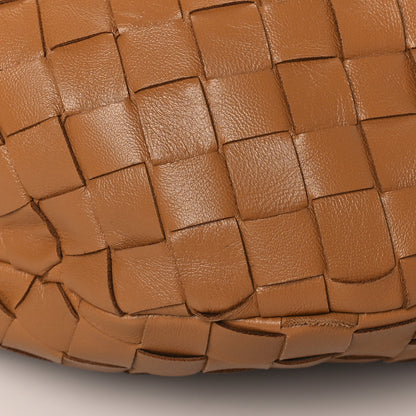 Bottega Veneta Nappa Intrecciato Teen Jodie Hobo Caramel 10 of 10