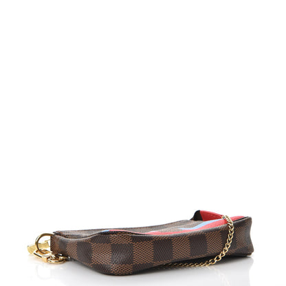 Louis Vuitton Damier Ebene 2016 Christmas Animation Mini Pochette Accessories 4 of 7